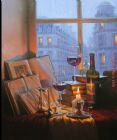 Alexei Butirskiy Paintings - Rainy Days And Mondays by Alexei Butirskiy